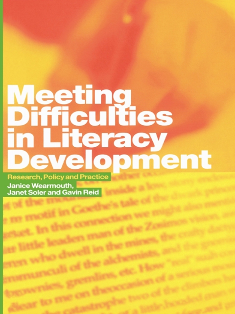 Meeting Difficulties in Literacy Development 
