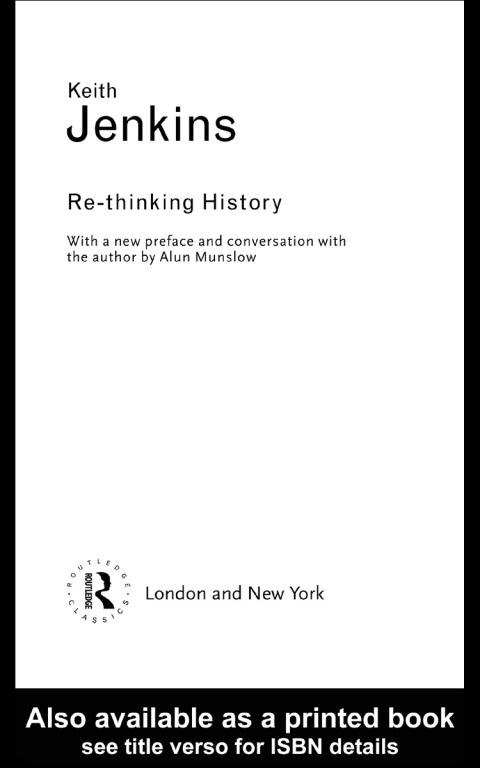 Cover image for book Rethinking History
