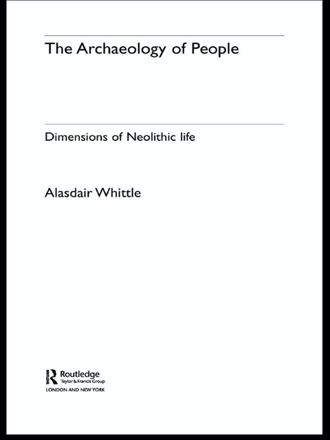 Cover image for book The Archaeology of People