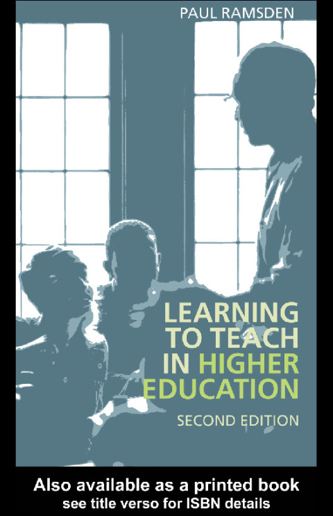 Cover image for book Learning to Teach in Higher Education