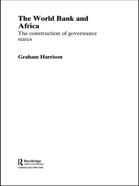 Cover image for book The World Bank and Africa