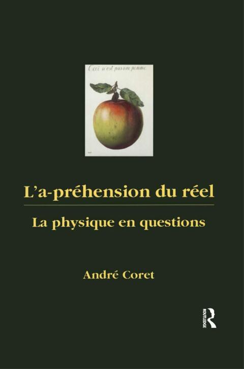 Cover image for book La-préhension du réel