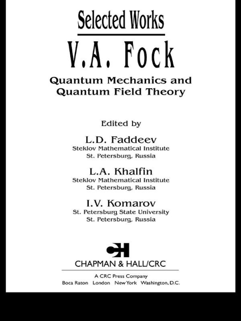 Cover image for book V.A. Fock - Selected Works