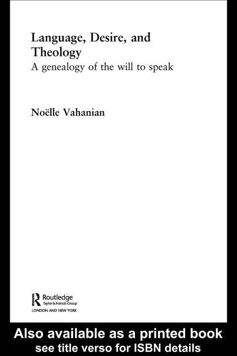 Cover image for book Language, Desire and Theology