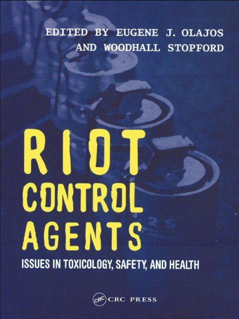 Cover image for book Riot Control Agents