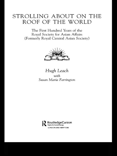 Cover image for book Strolling About on the Roof of the World