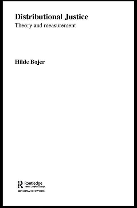 Cover image for book Distributional Justice