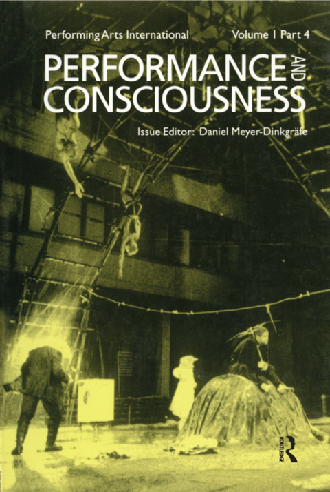 Cover image for book Performance & Consciousness