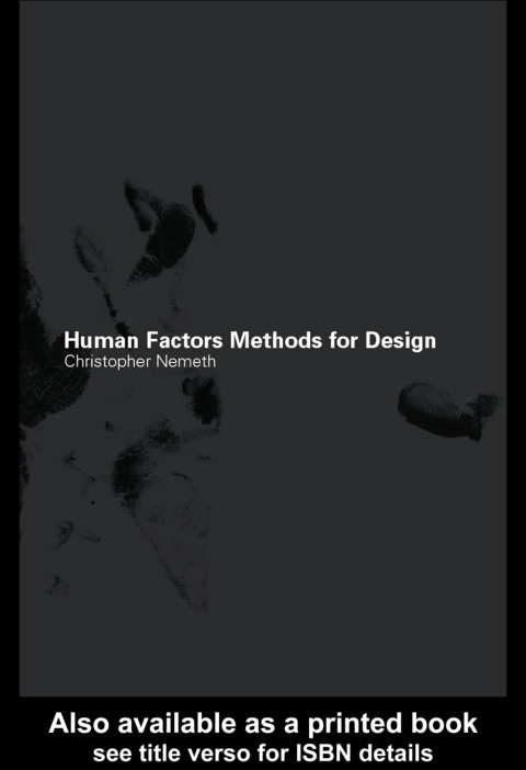 Human Factors Methods for Design 