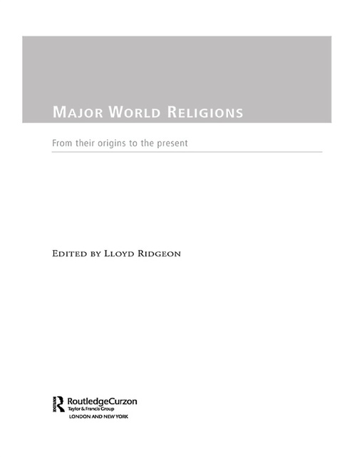 Cover image for book Major World Religions