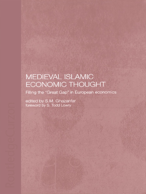 Cover image for book Medieval Islamic Economic Thought