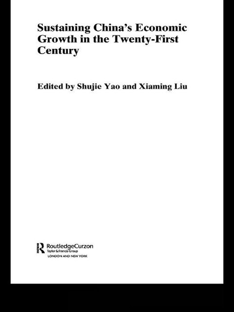 Cover image for book Sustaining China's Economic Growth in the Twenty-first Century