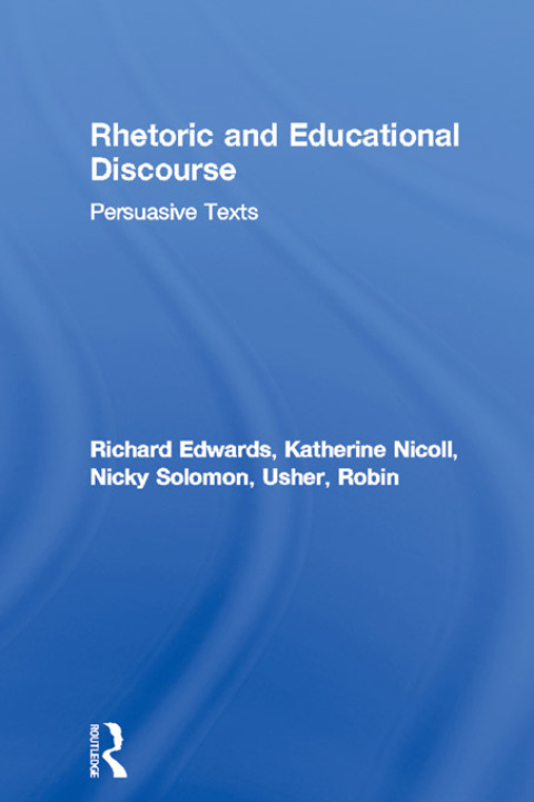 Rhetoric and Educational Discourse 
