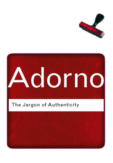 Cover image for book The Jargon of Authenticity
