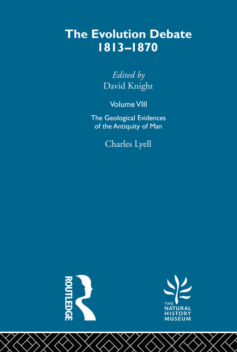 Cover image for book Geological Evidence of the Antiquity of Man, 1863