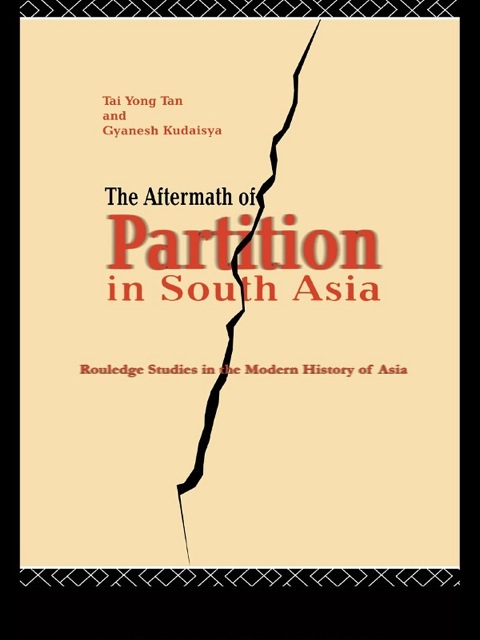 Cover image for book The Aftermath of Partition in South Asia