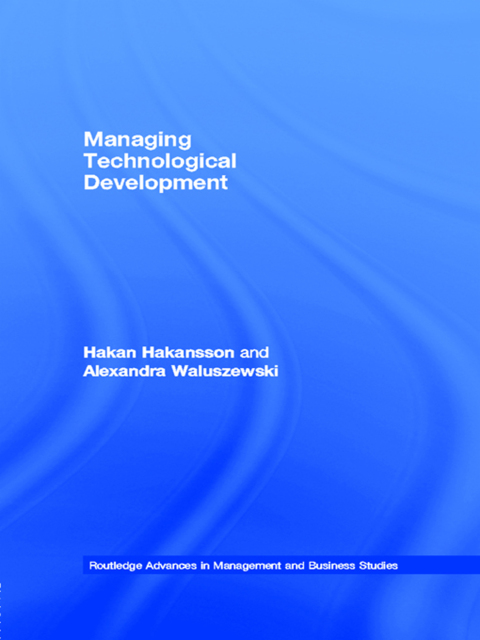 Cover image for book Managing Technological Development