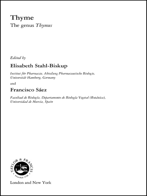 Cover image for book Thyme