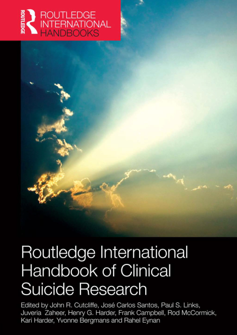 Cover image for book Routledge International Handbook of Clinical Suicide Research