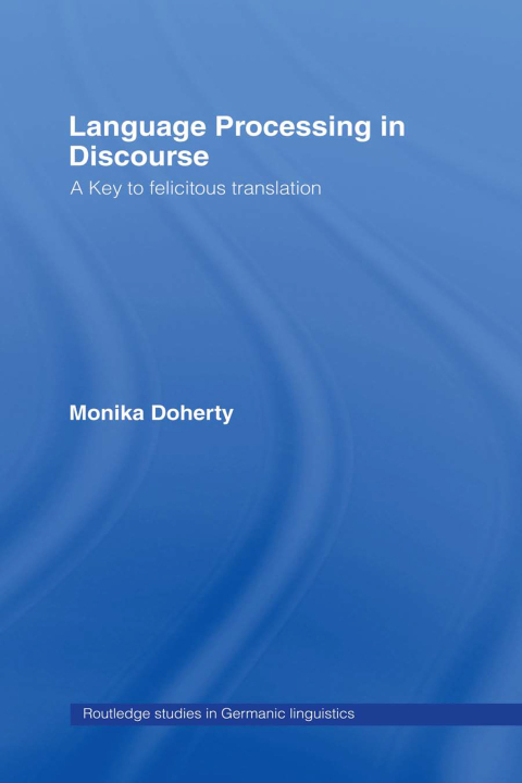 Cover image for book Language Processing in Discourse