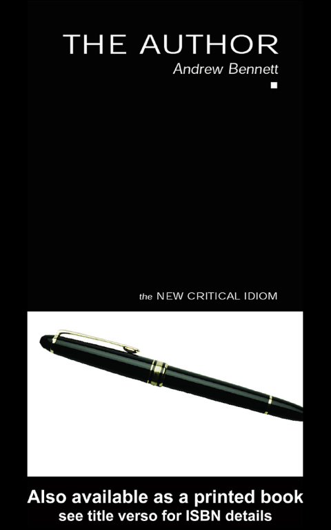 Cover image for book The Author