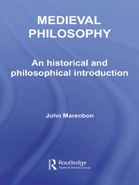 Cover image for book Medieval Philosophy
