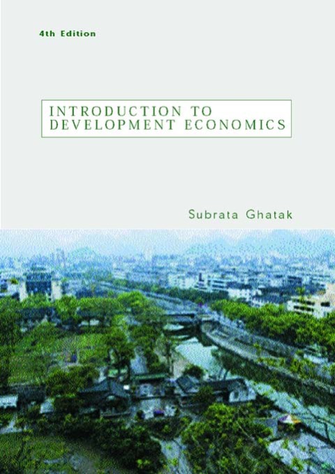 Cover image for book Introduction to Development Economics