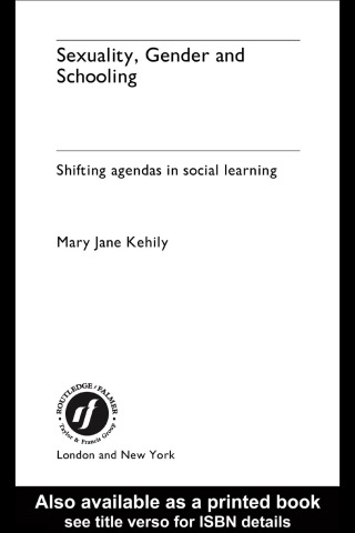 Sexuality, Gender and Schooling