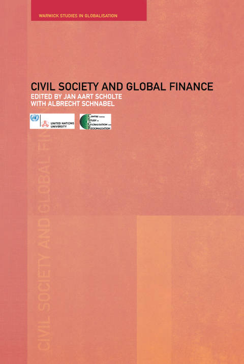 Cover image for book Civil Society and Global Finance