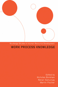 Cover image: Work Process Knowledge 1st edition 9781138864009