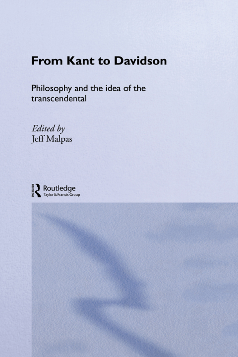 Cover image for book From Kant to Davidson