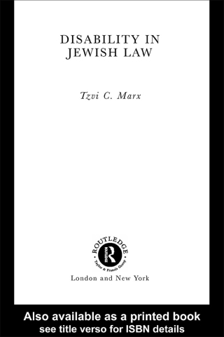 Disability in Jewish Law