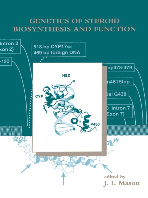 Cover image for book Genetics of Steroid Biosynthesis and Function