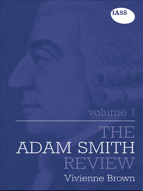 Cover image for book The Adam Smith Review: Volume 1