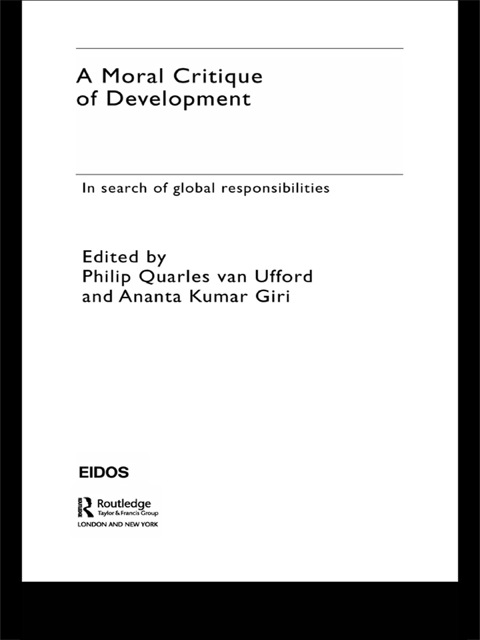Cover image for book A Moral Critique of Development