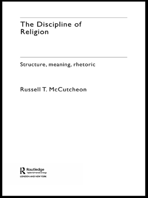 The Discipline of Religion 