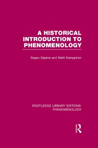Cover image: A Historical Introduction to Phenomenology 1st edition 9780415703031