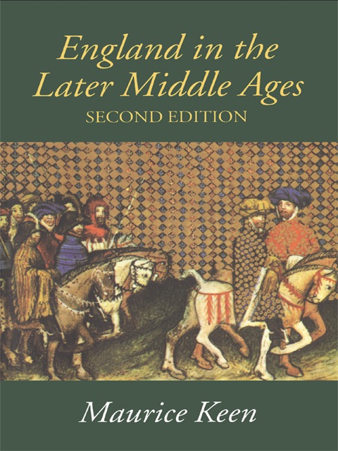 Cover image for book England in the Later Middle Ages