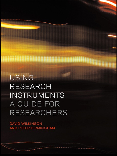 Cover image for book Using Research Instruments