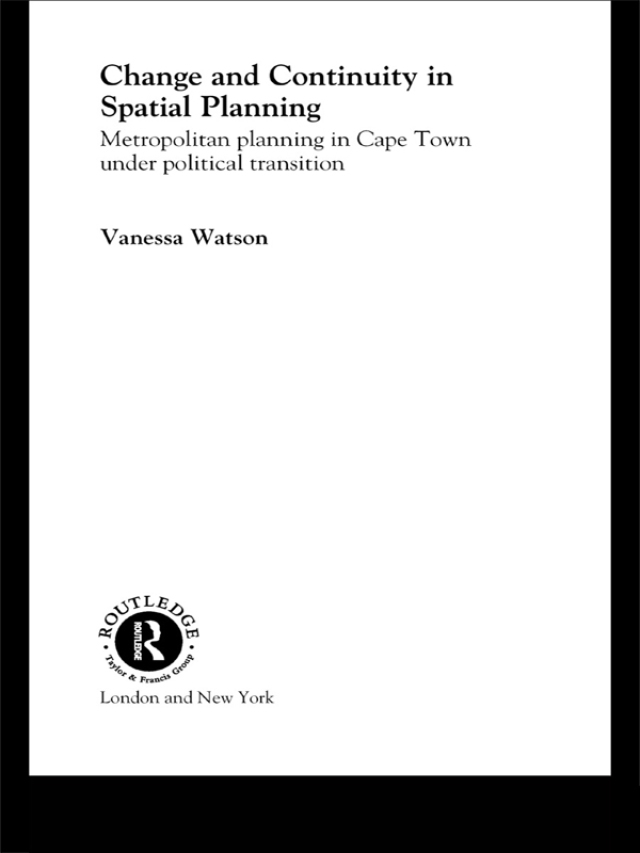 Change and Continuity in Spatial Planning