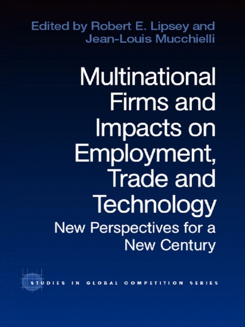 Cover image for book Multinational Firms and Impacts on Employment, Trade and Technology