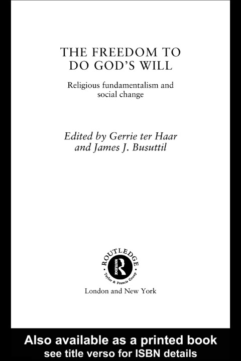 Cover image for book The Freedom to do God's Will