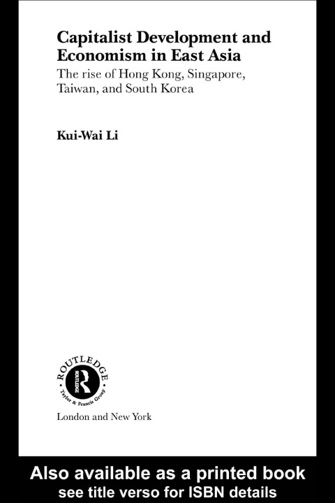 Cover image for book Capitalist Development and Economism in East Asia