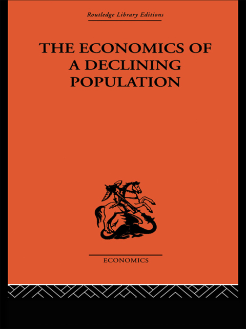 Cover image for book The Economics of a Declining Population