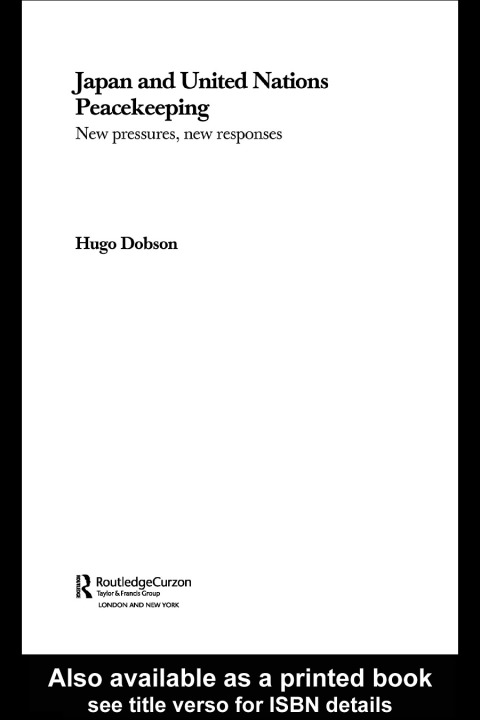 Japan and UN Peacekeeping 