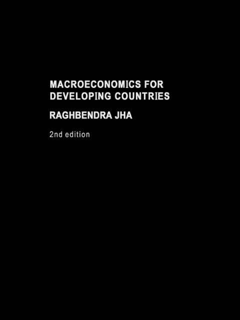 Cover image for book Macroeconomics for Developing Countries