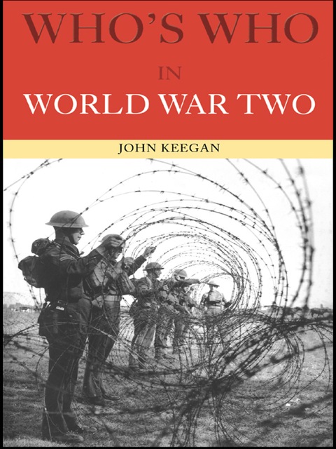 Cover image for book Who's Who in World War II