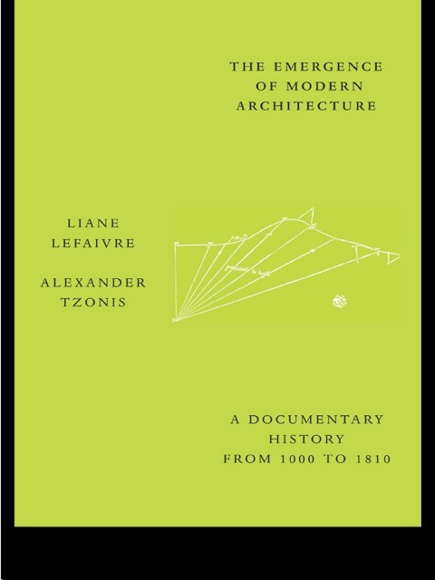 Cover image for book The Emergence of Modern Architecture