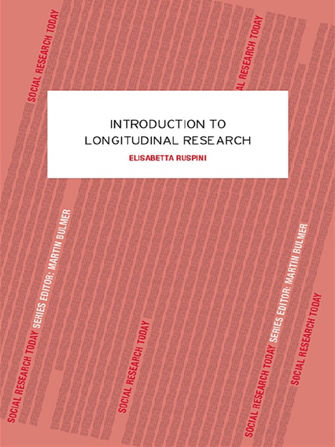 Cover image for book An Introduction to Longitudinal Research