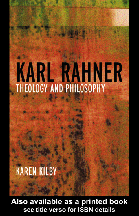 Cover image for book Karl Rahner